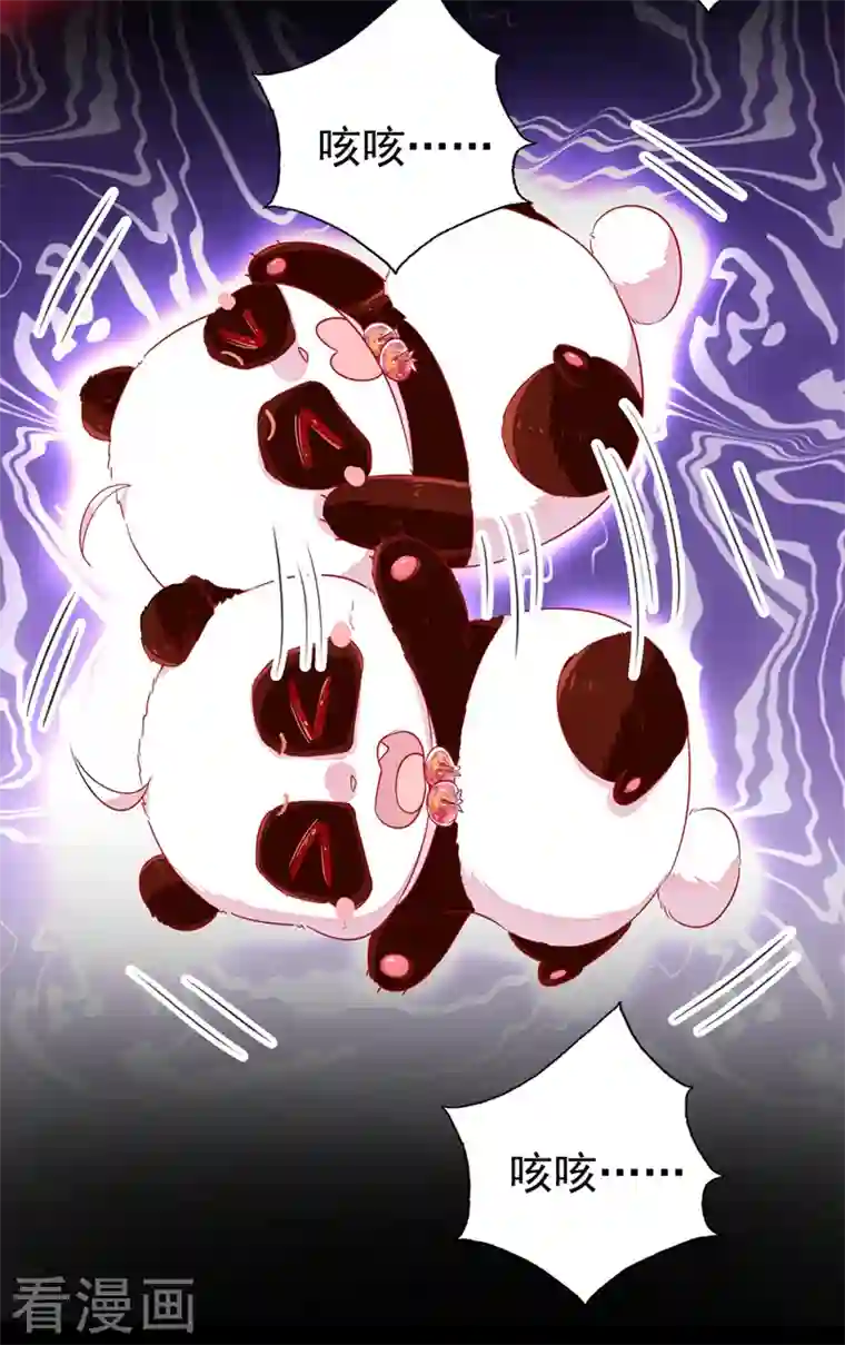 天降萌宝小熊猫：萌妃来袭第28话 嘴对嘴喂药