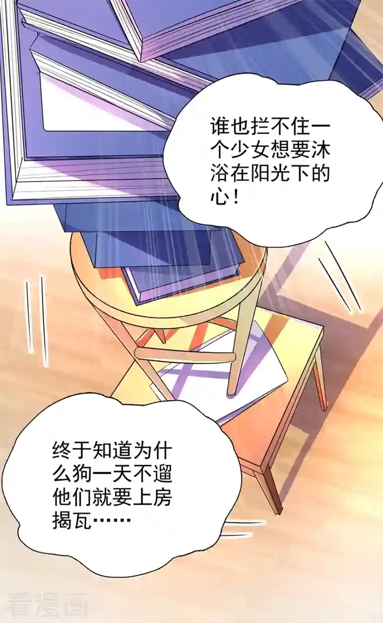 天降萌宝小熊猫：萌妃来袭第33话 上房揭瓦