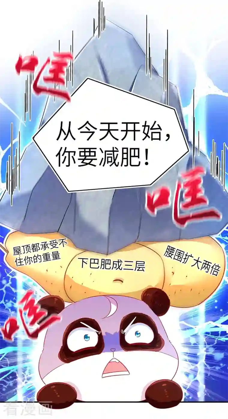 天降萌宝小熊猫：萌妃来袭第45话 两组CP碰面了