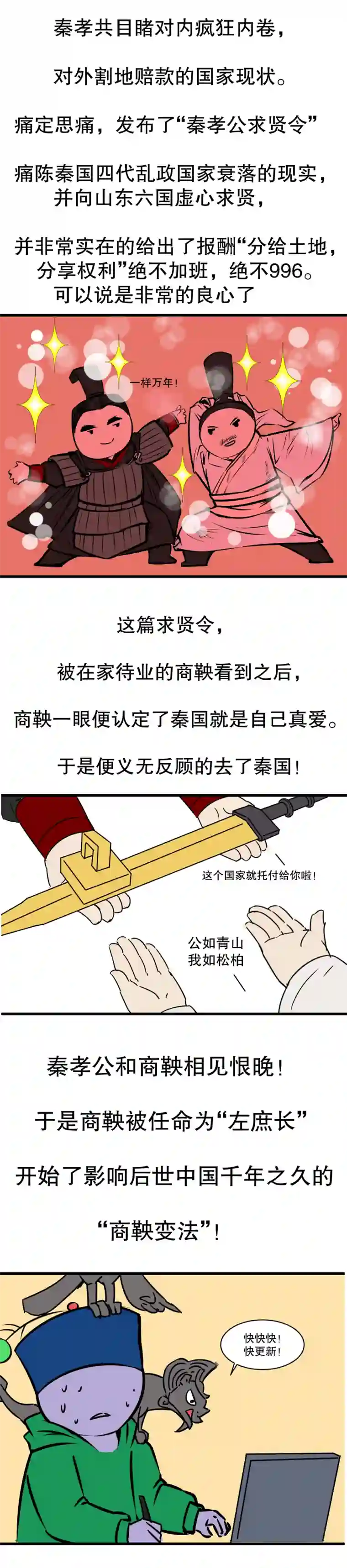 五脊六兽的日子商鞅变法（上）