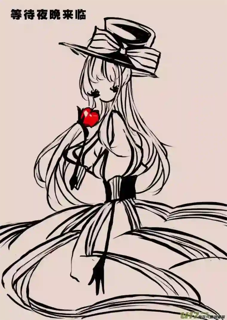 黑暗童话等待夜晚来临