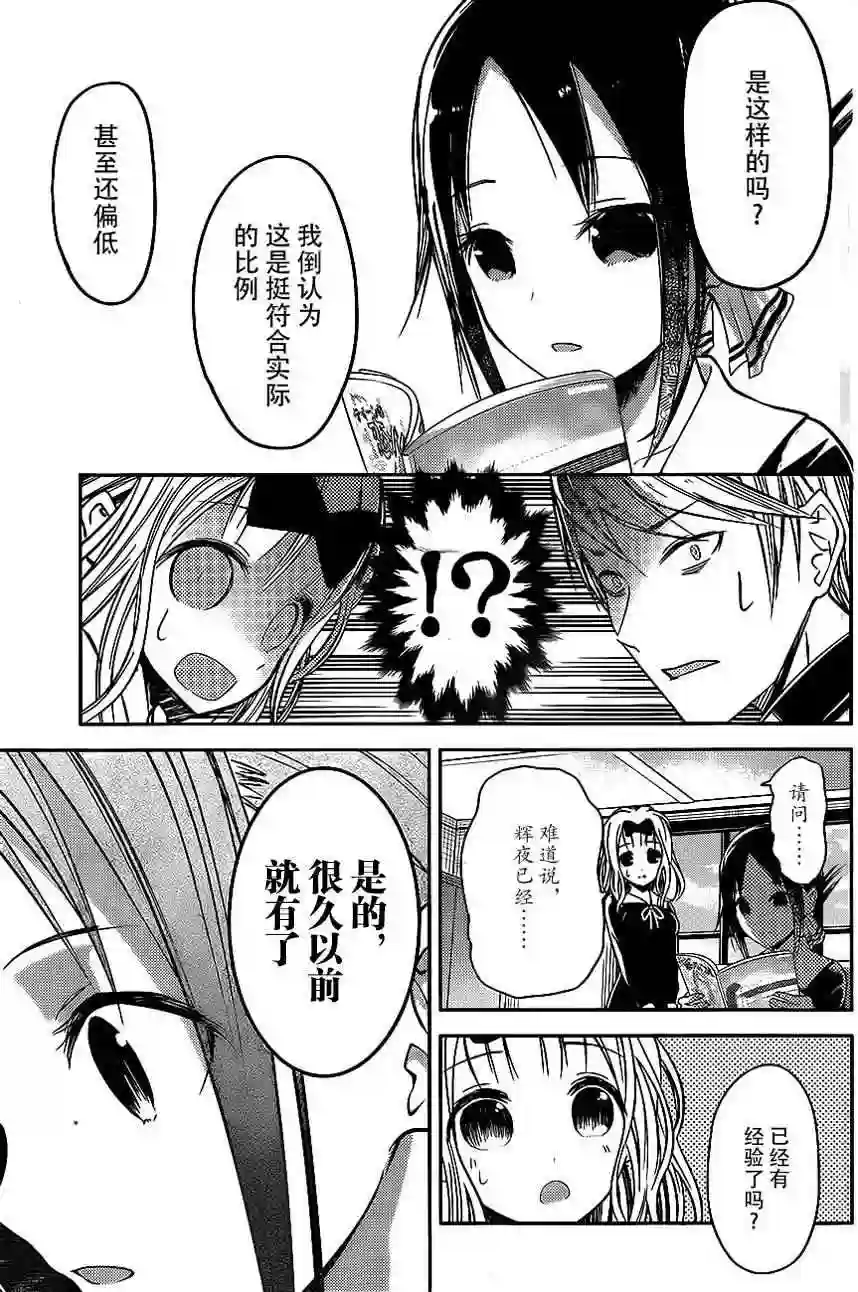 辉夜大小姐想让我告白 ~天才们的恋爱头脑战~周刊04话