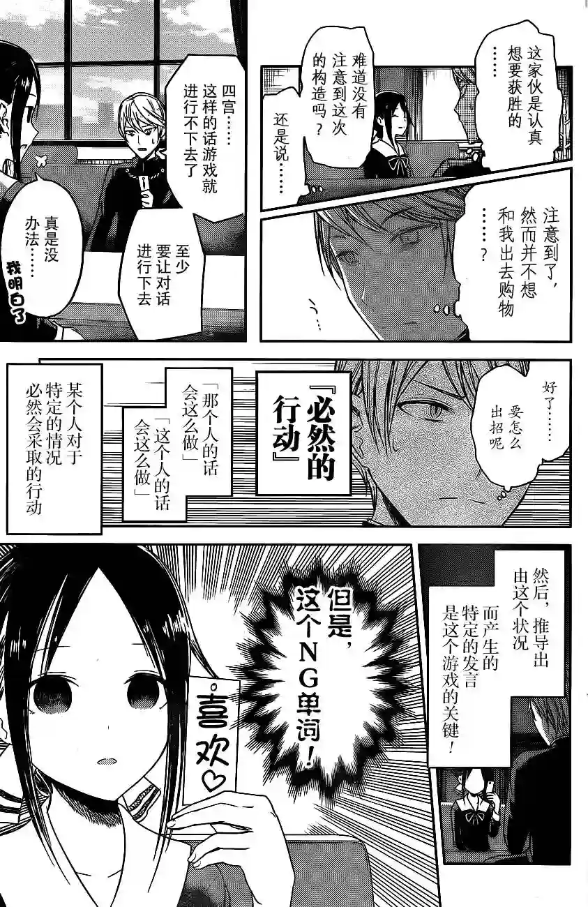 辉夜大小姐想让我告白 ~天才们的恋爱头脑战~周刊08话