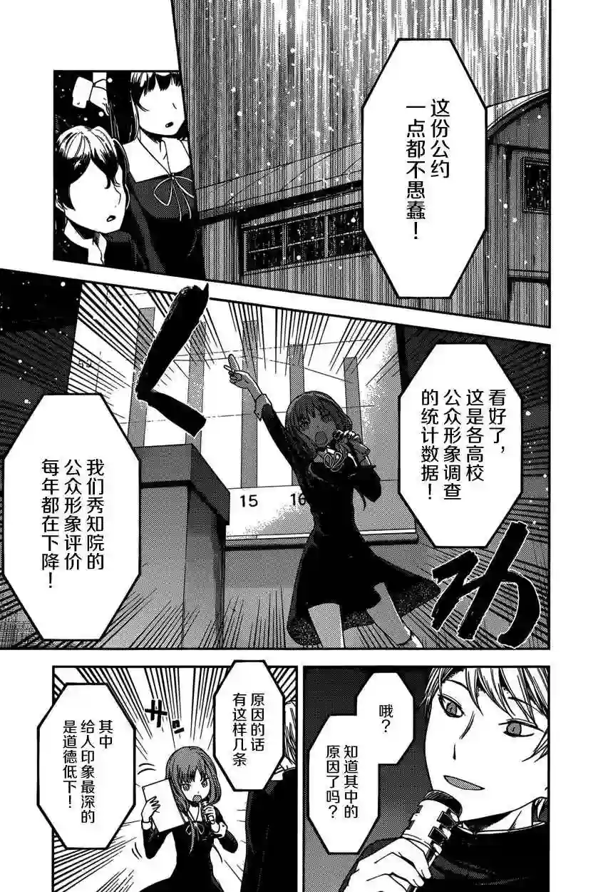 辉夜大小姐想让我告白 ~天才们的恋爱头脑战~周刊第58话