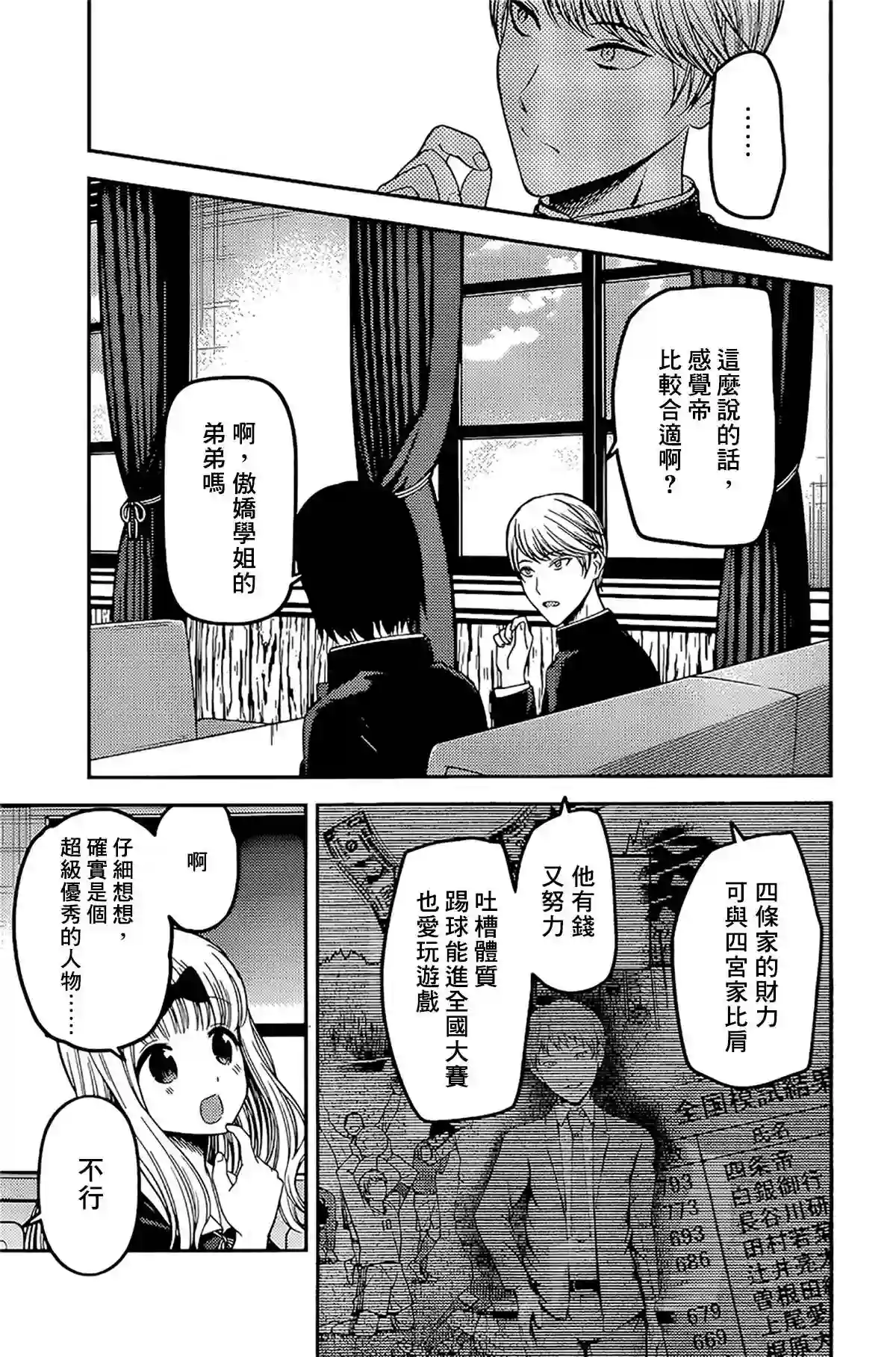 辉夜大小姐想让我告白 ~天才们的恋爱头脑战~周刊225