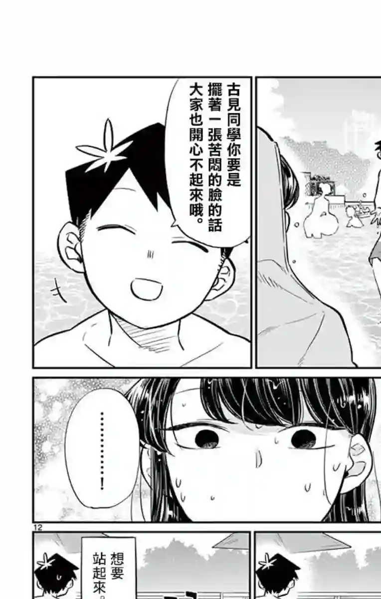 古见同学有交流障碍症第40话 只是削了下来