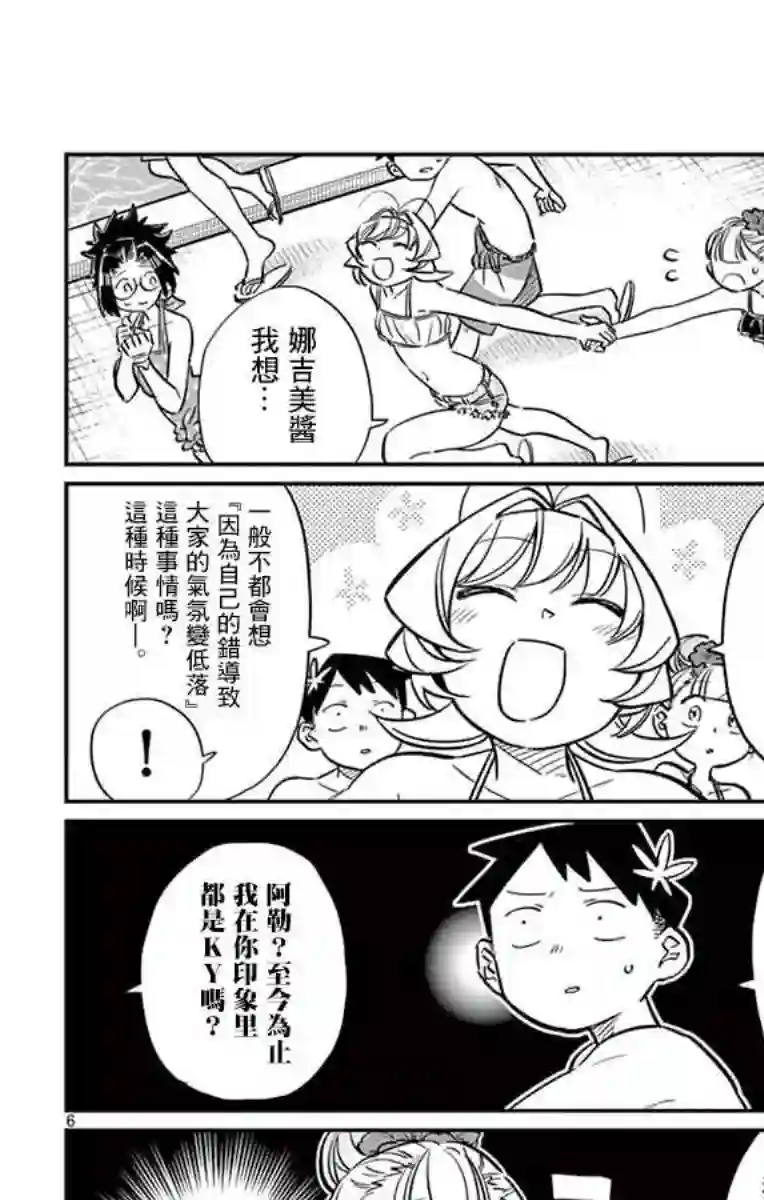 古见同学有交流障碍症第40话 只是削了下来