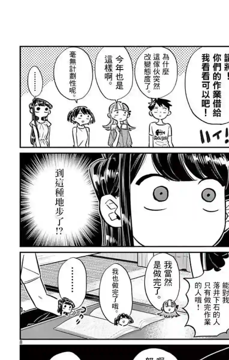 古见同学有交流障碍症第50话 暑假也要结束了