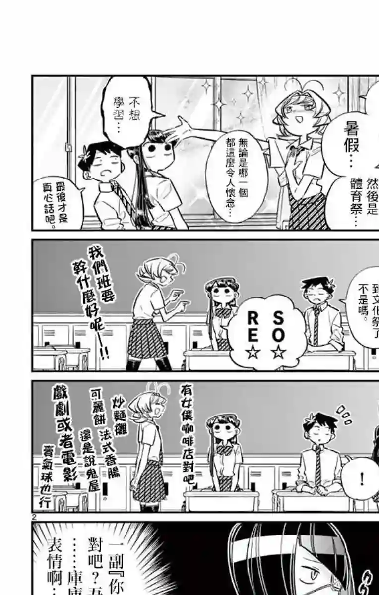 古见同学有交流障碍症第56话 心情