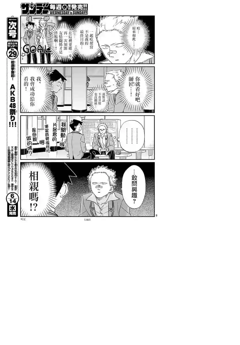 古见同学有交流障碍症第80话 邀请吃午饭