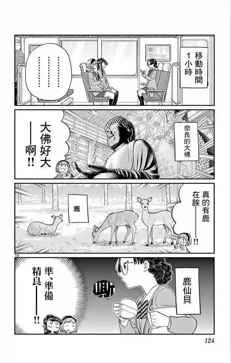 古见同学有交流障碍症第108话 是自由行动。