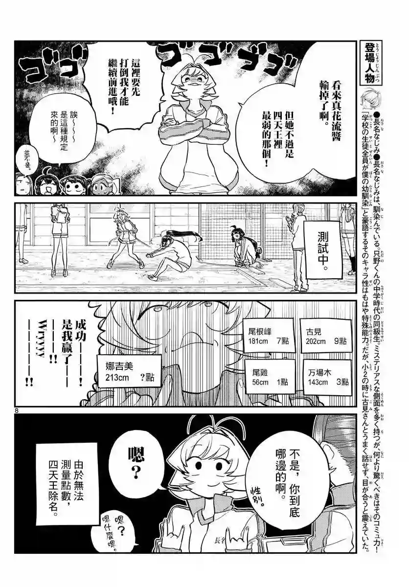 古见同学有交流障碍症第137话 是体力测试 2