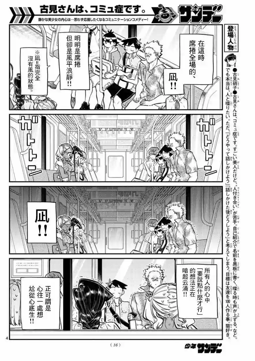 古见同学有交流障碍症第164话 是海！