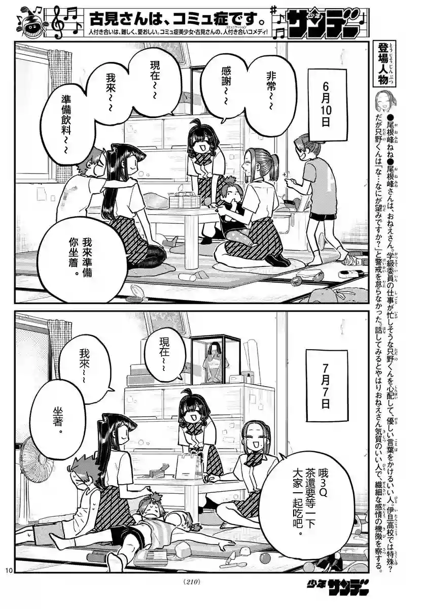 古见同学有交流障碍症第259话