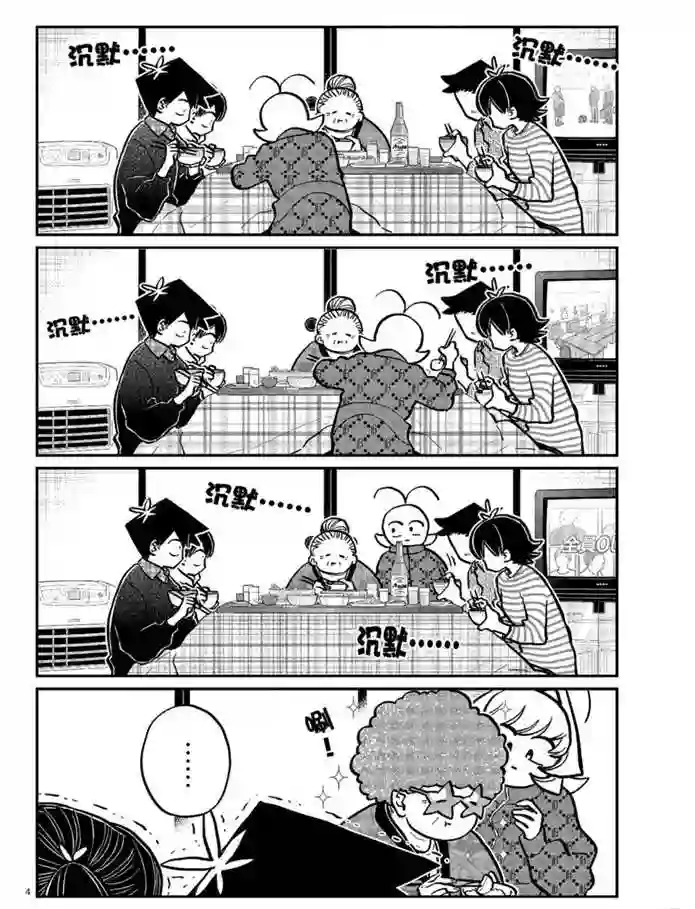 古见同学有交流障碍症第274话 不许笑的年底