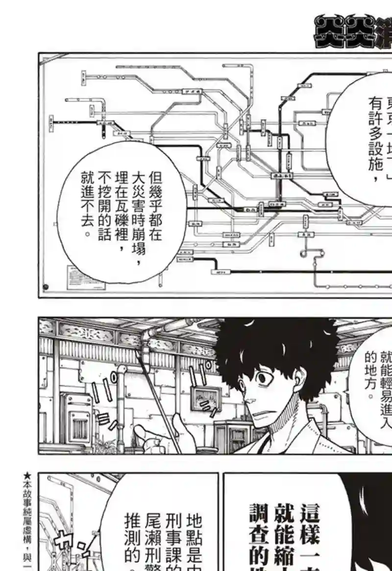 炎炎之消防队第155话 潜入黑暗