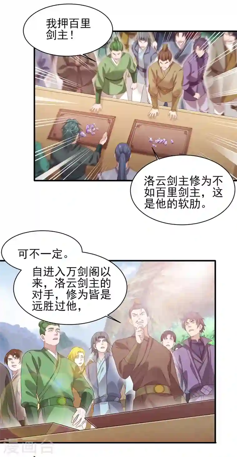 灵剑尊第409话 备受瞩目的对决