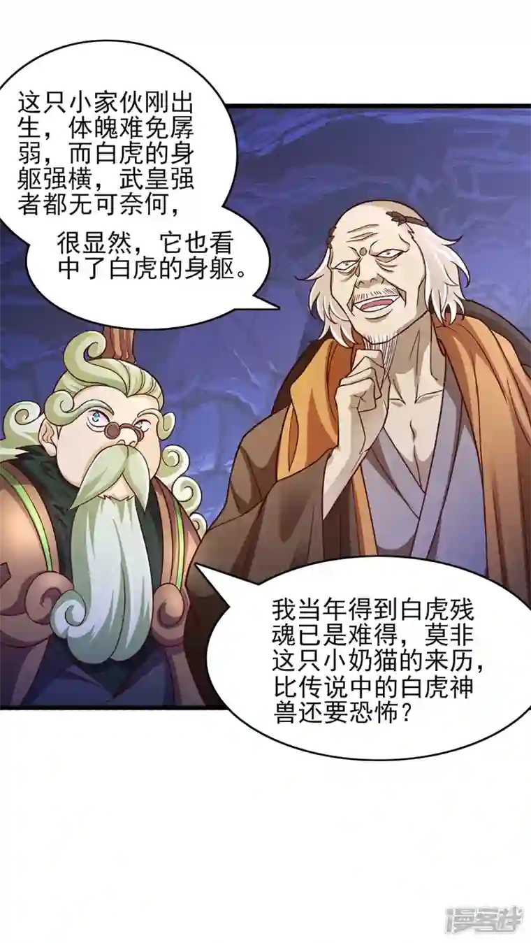 灵剑尊第422话 灵兽卵里孵出小奶猫