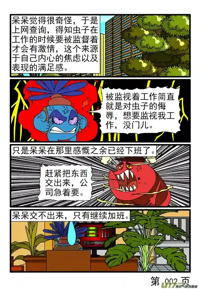 呆呆和瓜瓜被监督时更有工作效率