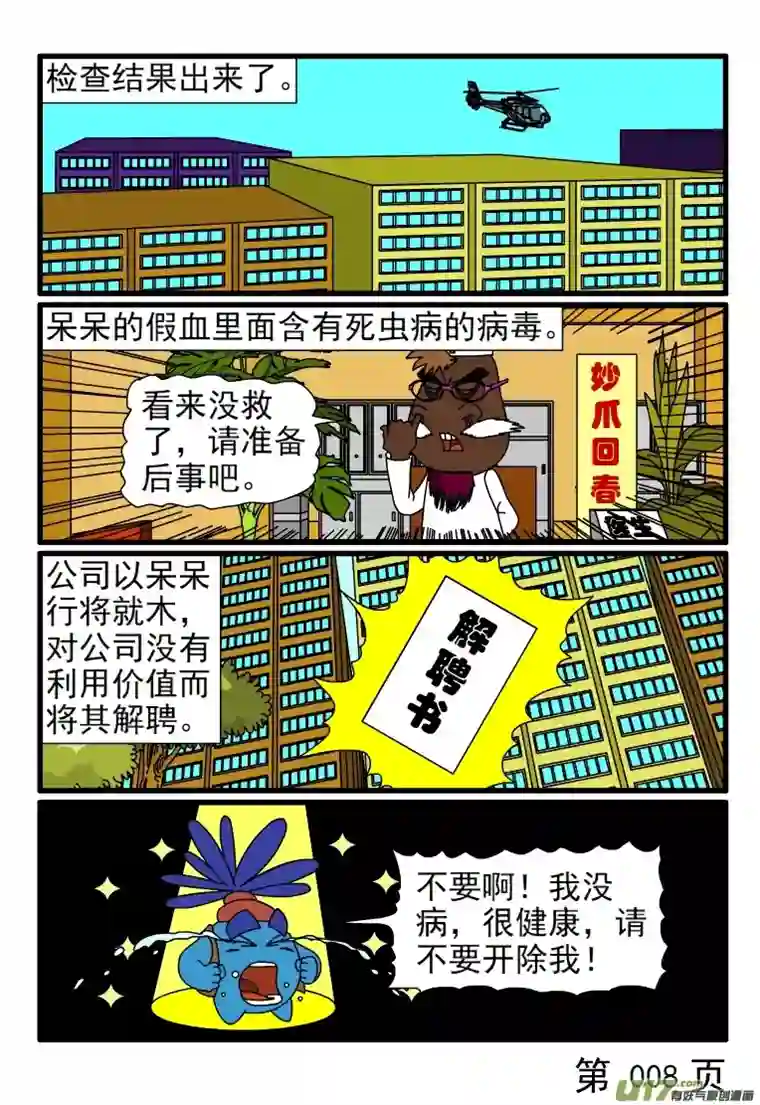 呆呆和瓜瓜体检