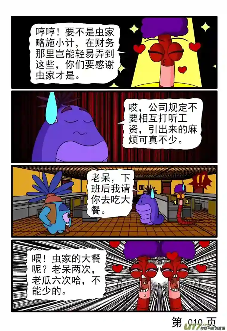 呆呆和瓜瓜抱怨工资