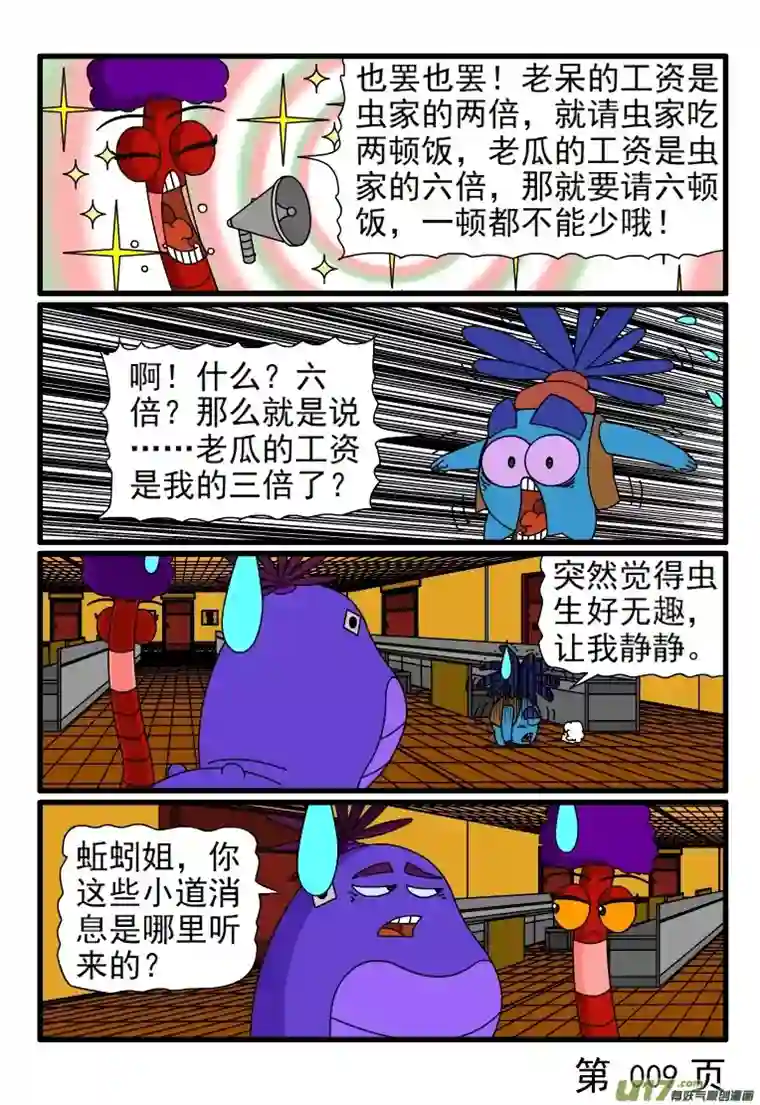 呆呆和瓜瓜抱怨工资