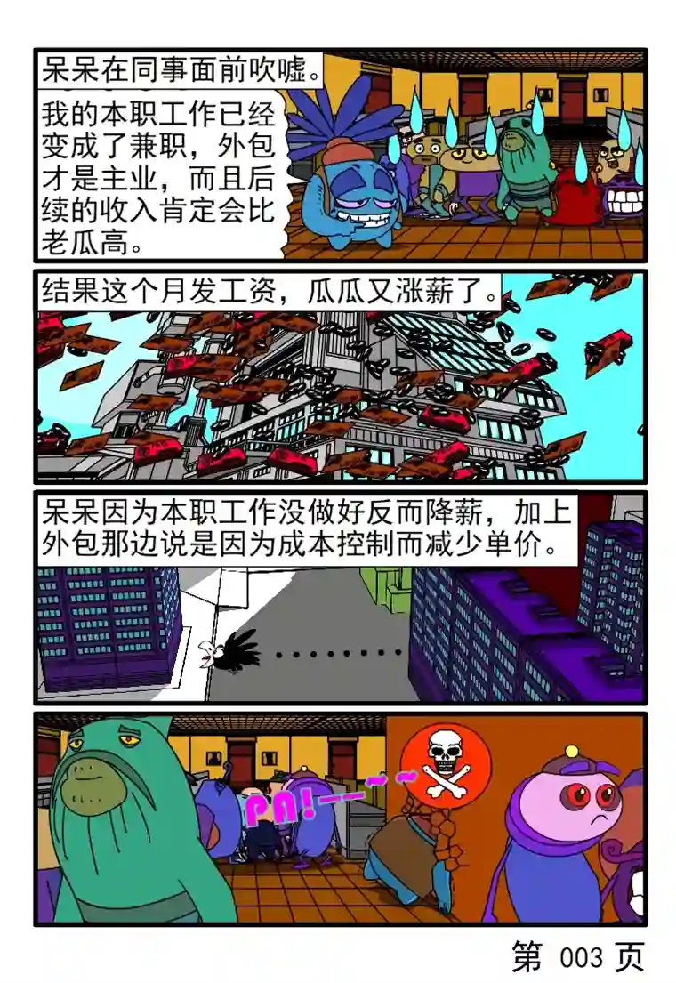 呆呆和瓜瓜主要工作变成了兼职