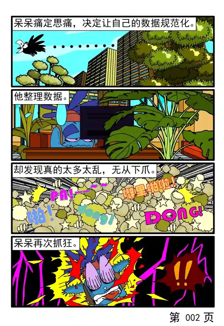 呆呆和瓜瓜呆呆整理数据