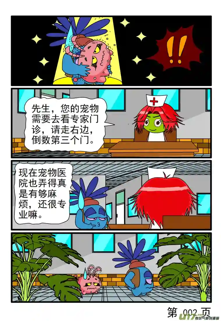 呆呆和瓜瓜宠物病了