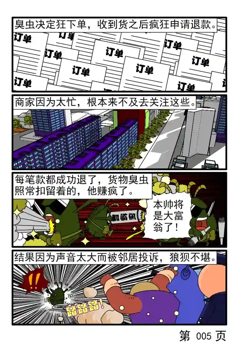 呆呆和瓜瓜网络购物