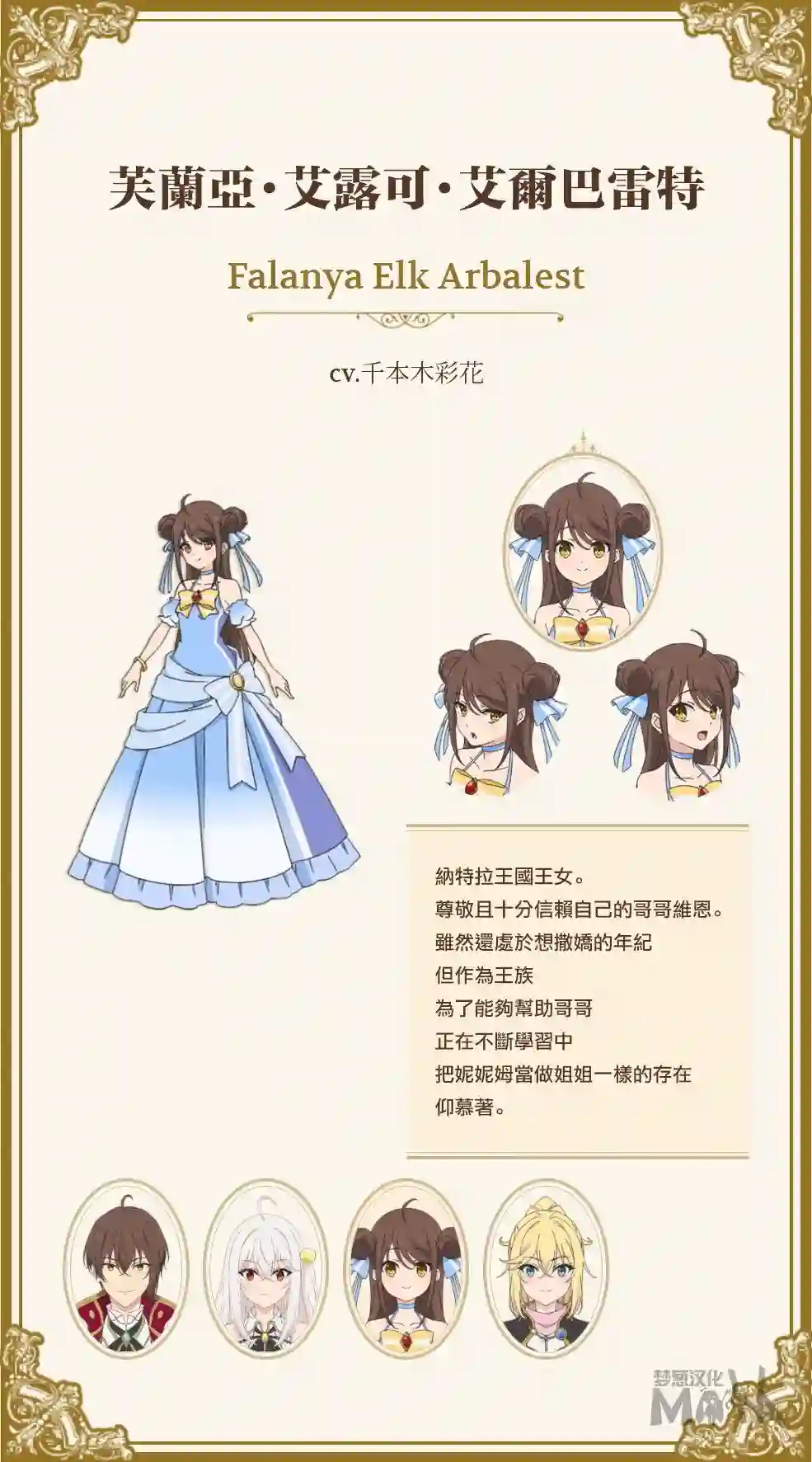 天才王子的赤字国家振兴术动画人物介绍