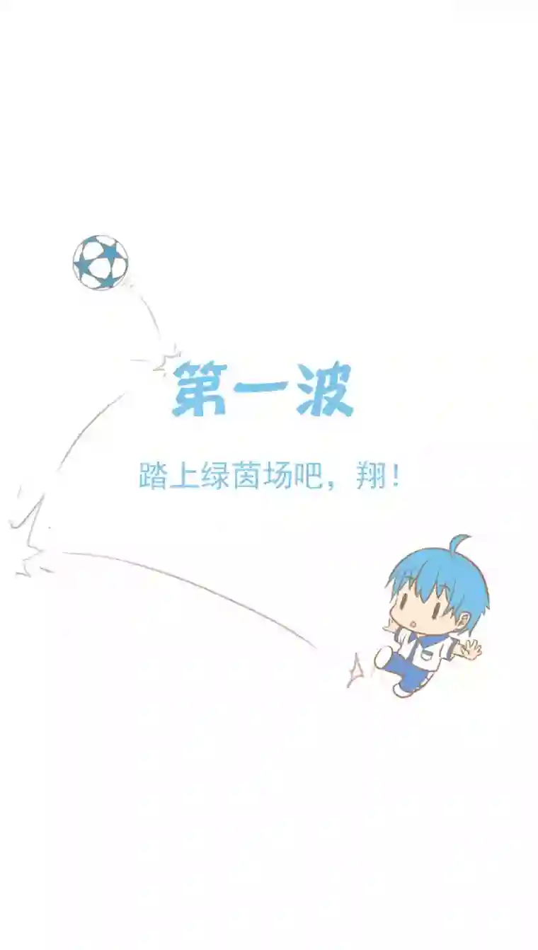 神之一脚第一波 踏上绿茵场吧，翔！