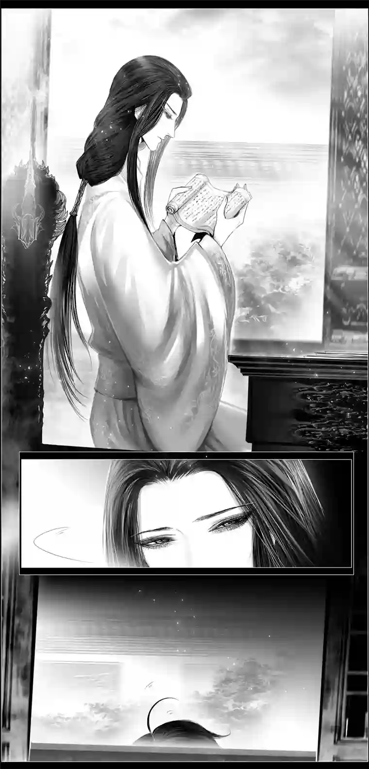 雪国若似月轮终皎洁 终