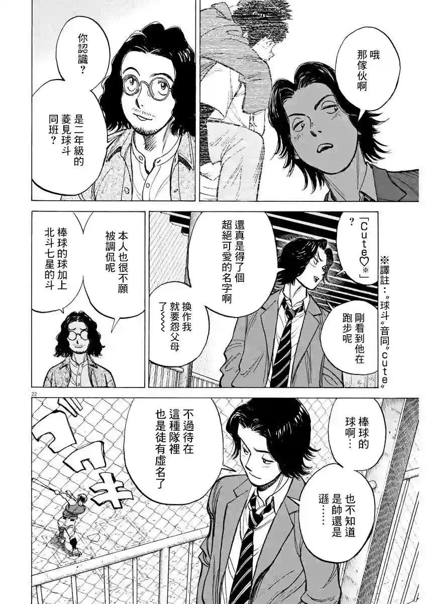 我们终将迈步向前～天彦棒球部涂鸦第01话