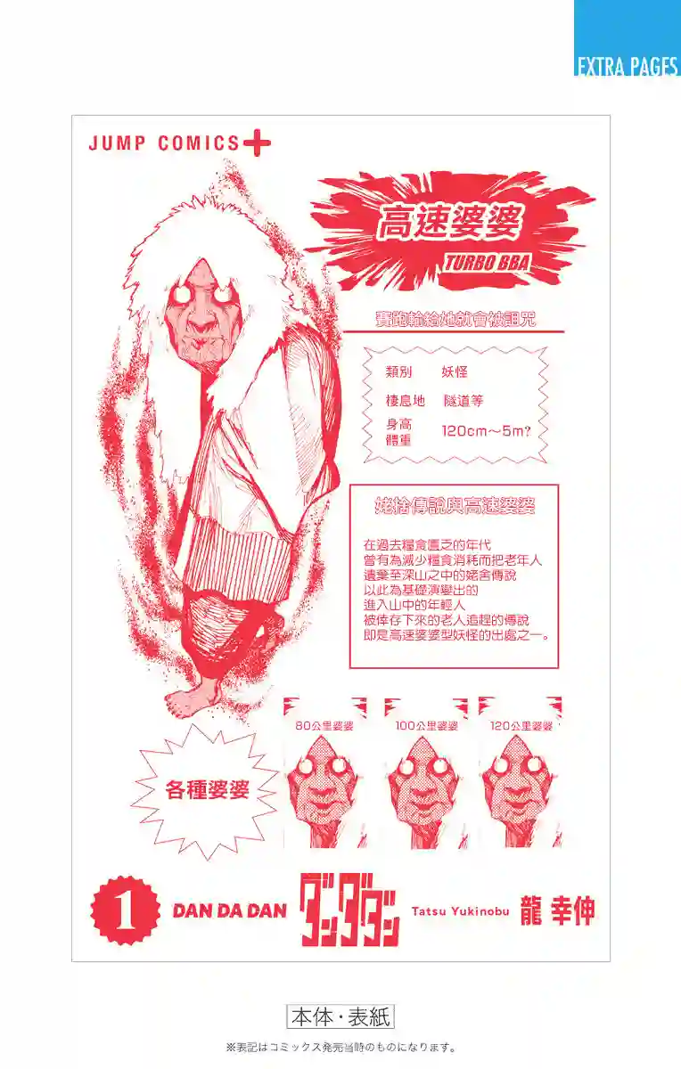 超自然武装噹哒噹第1卷附录