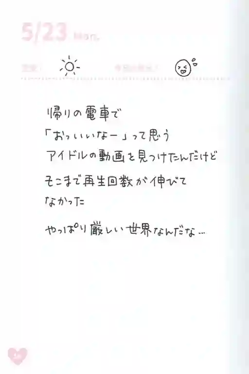 偶像荣耀 IDOLY PRIDE 麻奈日记5.21-5.27