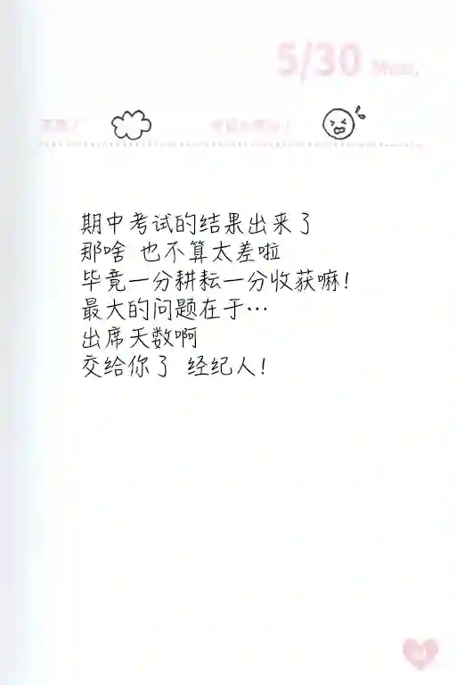 偶像荣耀 IDOLY PRIDE 麻奈日记5.28-6.3