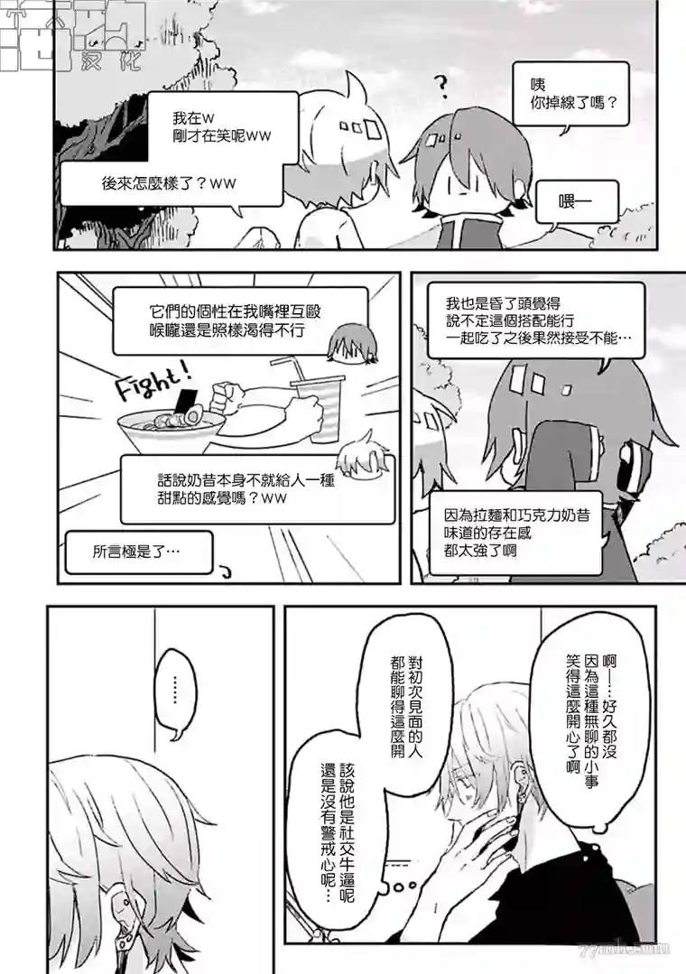 网游线下面基来的人却是自家魔鬼上司第8.5话