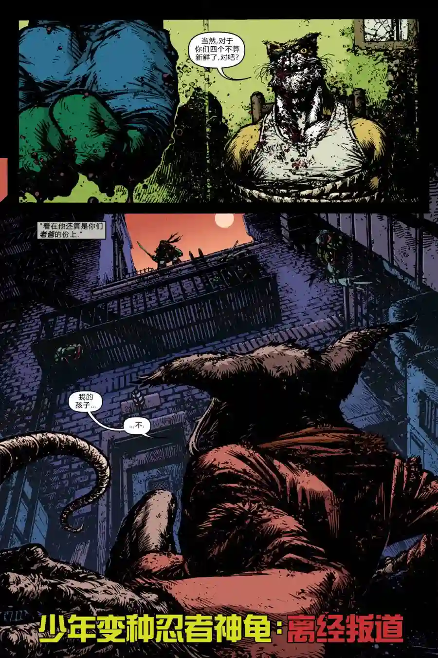 忍者神龟2011番外：离经叛道