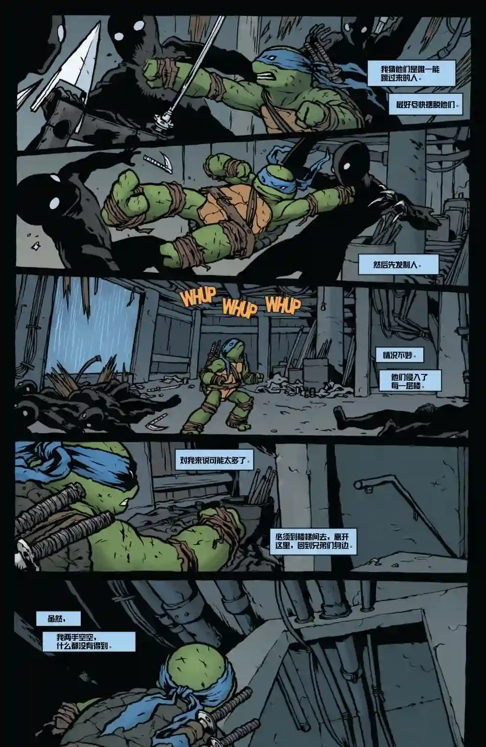 忍者神龟2011个人小传：李奥纳多