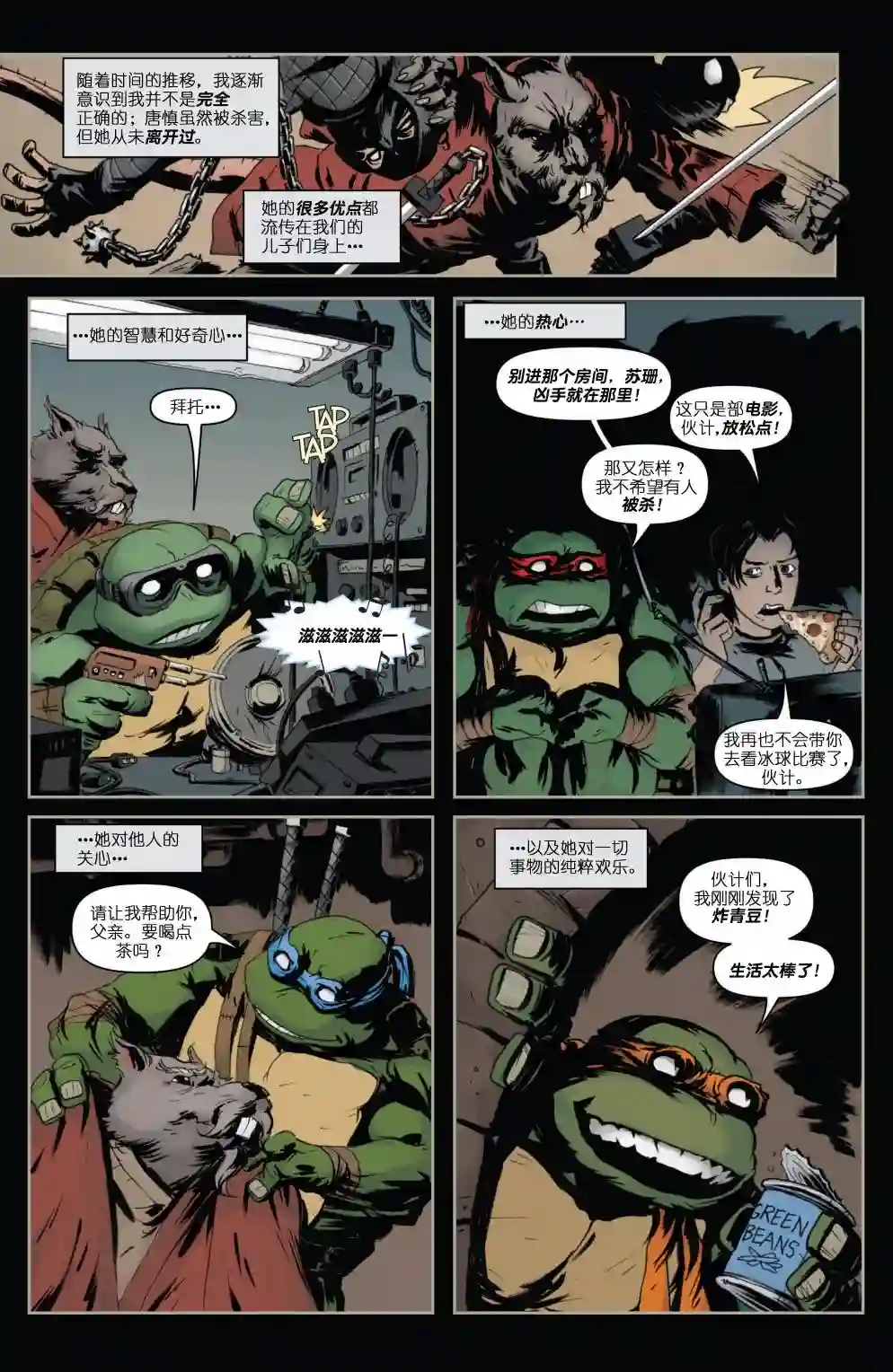 忍者神龟2011个人小传：斯普林特