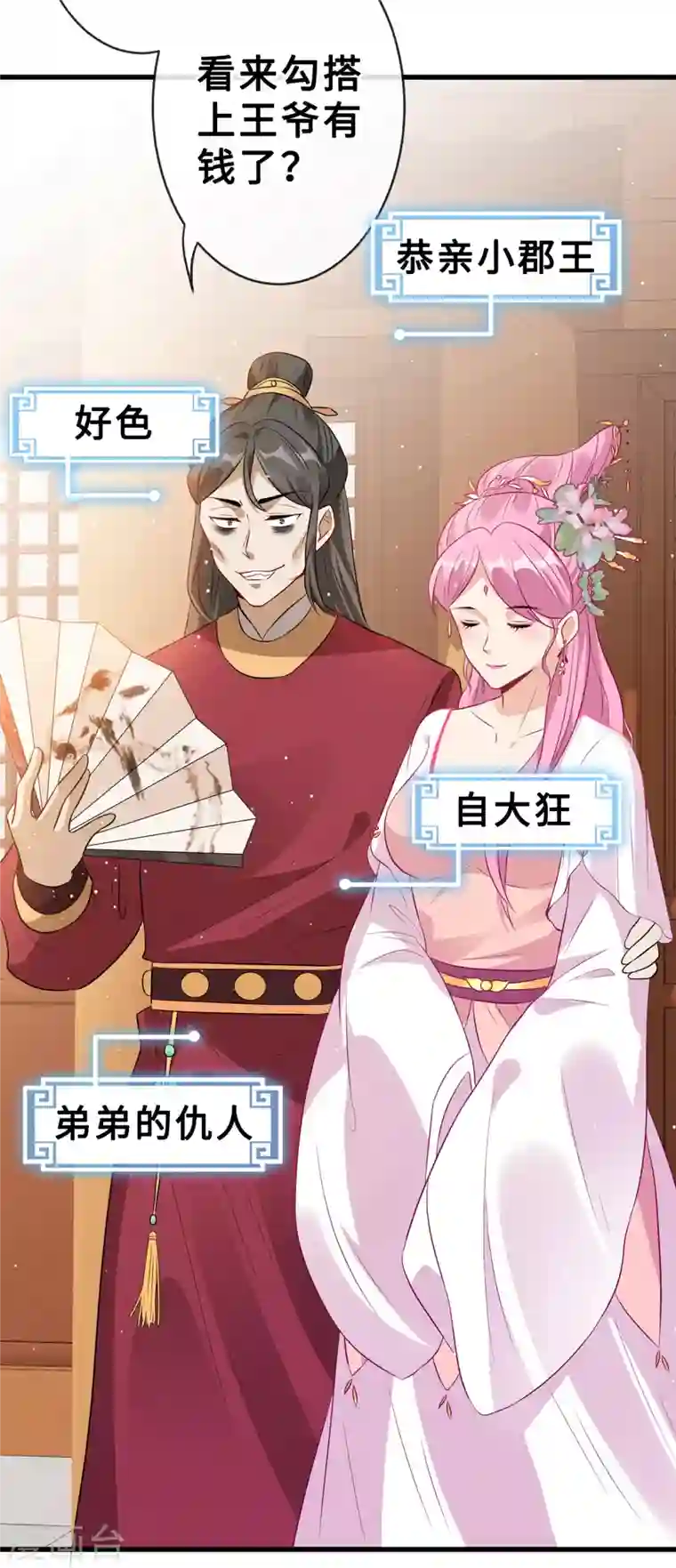 兽黑狂妃第17话 有趣的肚腩万年一遇