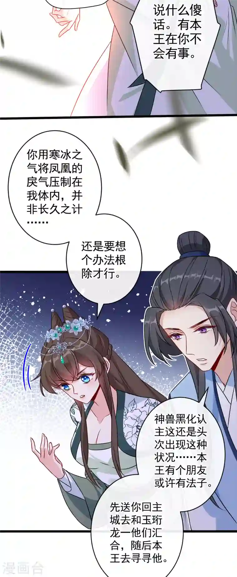 兽黑狂妃第80话 海兰国太子提亲！