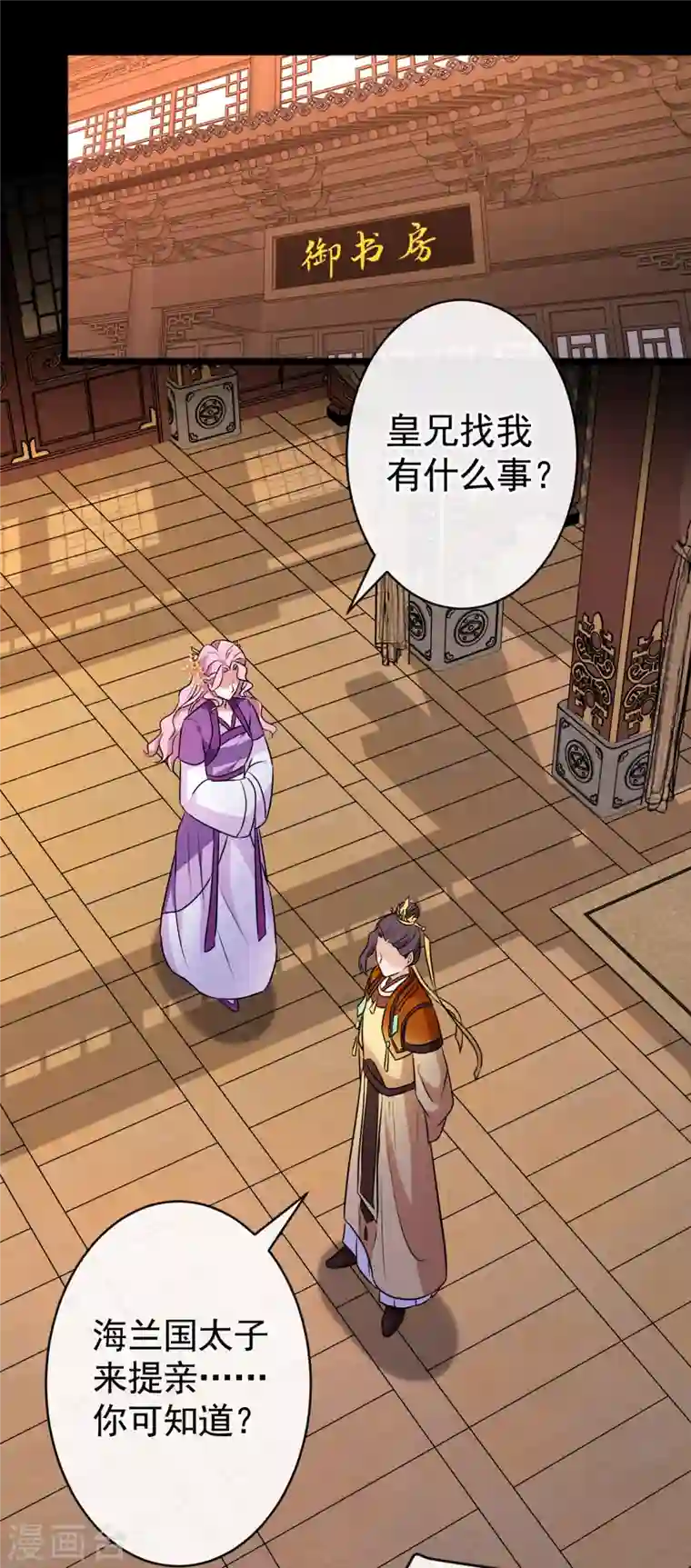兽黑狂妃第80话 海兰国太子提亲！
