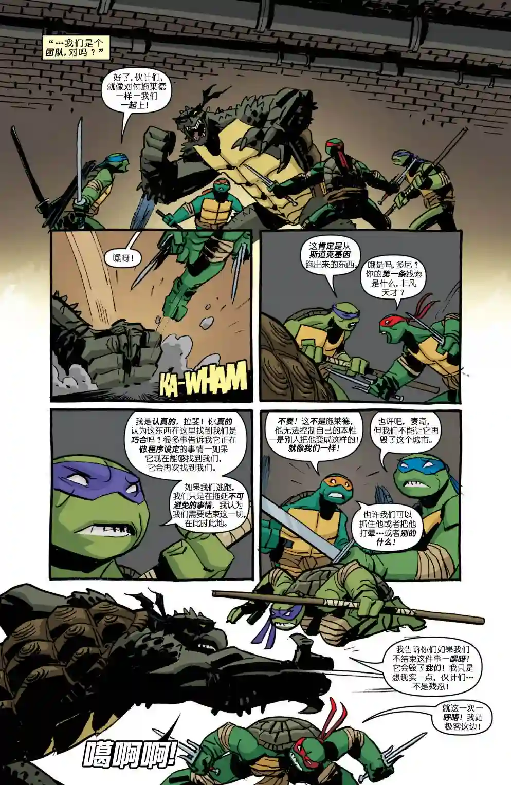 忍者神龟2011第16卷