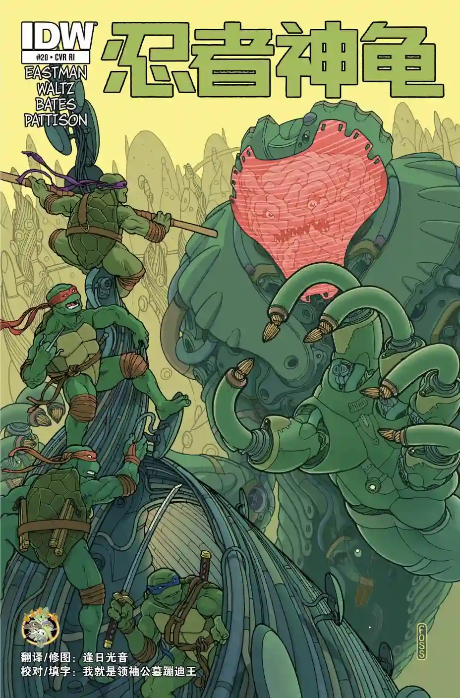 忍者神龟2011第20卷
