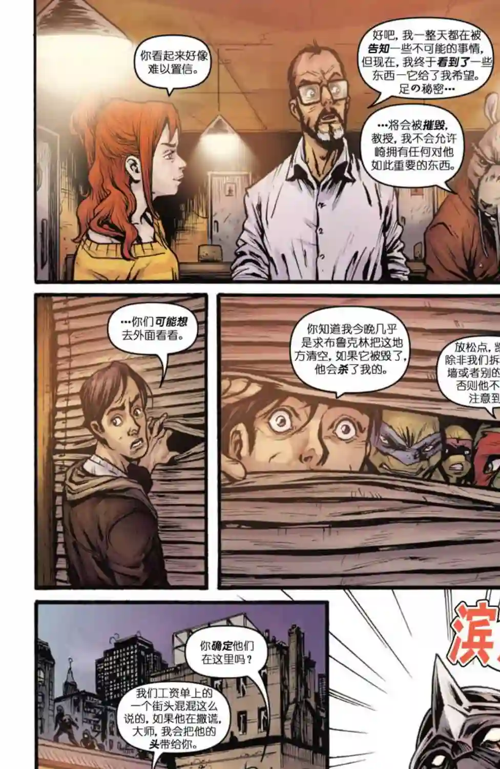 忍者神龟2011脚帮秘史·卷四