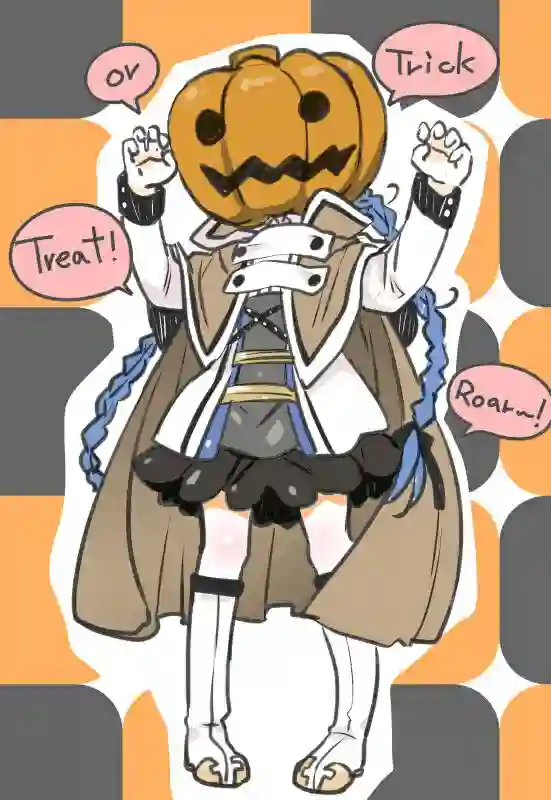 无职转生~洛琪希也要拿出真本事~万圣节贺图