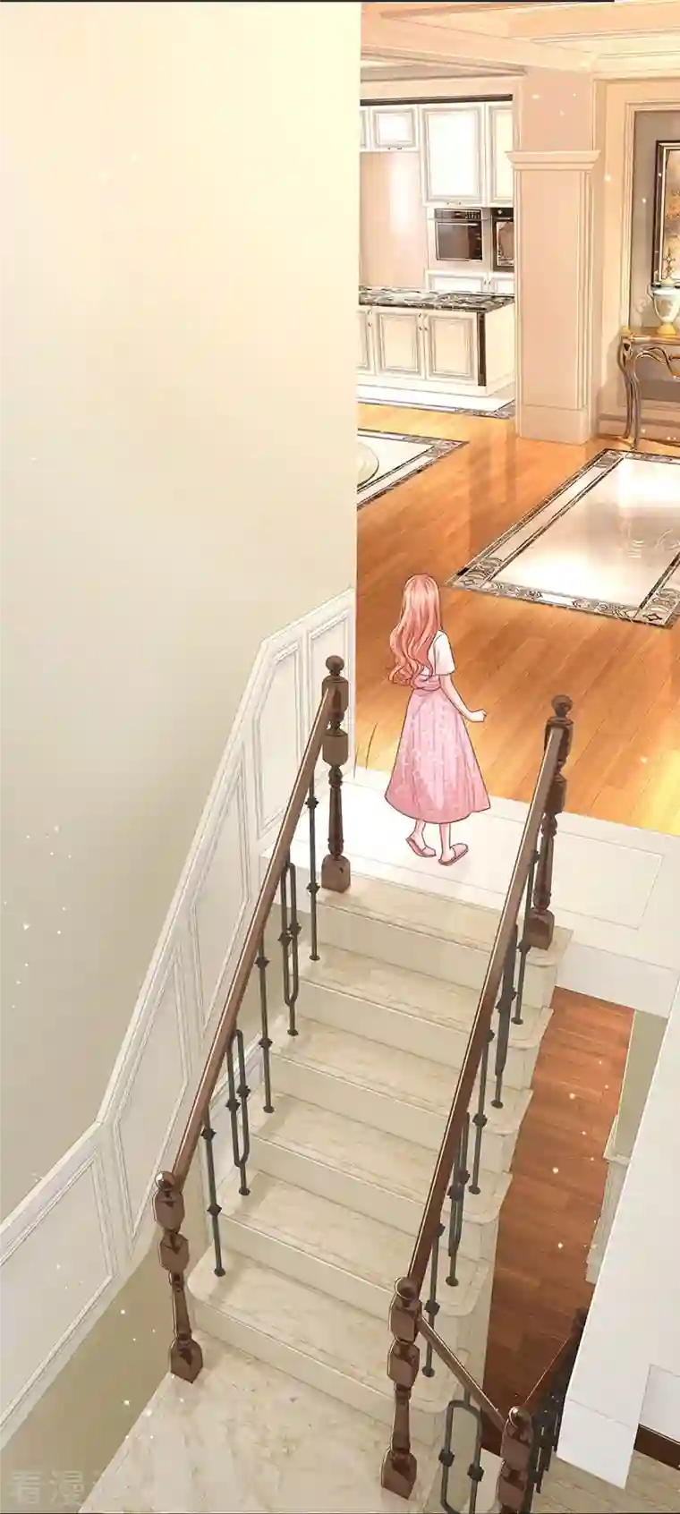 妈咪快跑：爹地追来了第306话 死揪不放