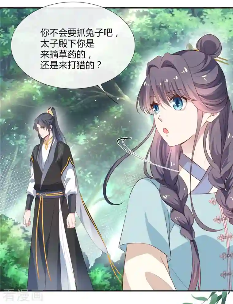 绝色女医：太子你就从了我第49话 兔兔可爱怎么可以吃？